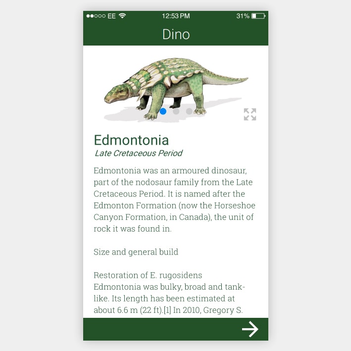 Dino App